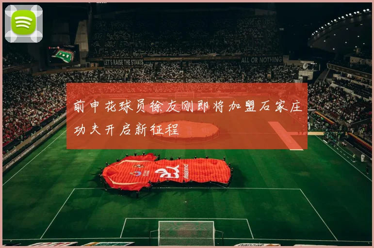 前申花球员徐友刚即将加盟石家庄功夫开启新征程